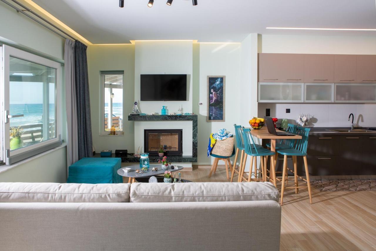 Kyma Seafront Suite By Estia Kokkini Hani Екстериор снимка
