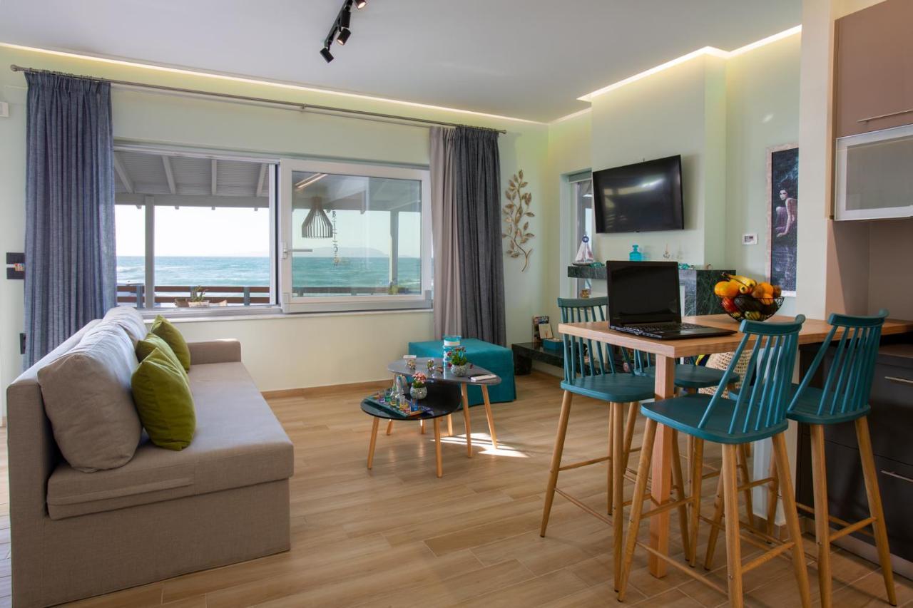 Kyma Seafront Suite By Estia Kokkini Hani Екстериор снимка